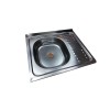 Chiuveta din inox ZLN0162ST pentru masca, dimensiune 60x50, cuva stanga