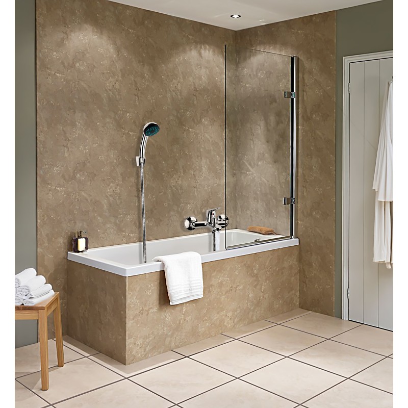 Baterie de cada Z-Inox ZLN8177 + furtun de 1.5 m + para dus, Argintiu