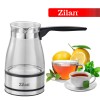 Ibric electric Zilan ZLN8122, transparent, putere 800W, capacitate 500 ml, sticla