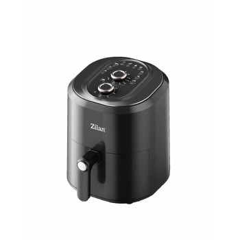 Friteuza cu aer cald Zilan ZLN8019 Neagra, putere 1360W, Capacitate 6 Litri, temperatura reglabila