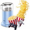 Aparat Pentru Popcorn Zilan ZLN-3147, Putere 1200W, sistem cu jet de aer cald, Bleu