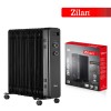 Calorifer electric Zilan ZLN8467 Negru, 13 elementi, indicator luminos, putere 2500W