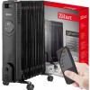 Calorifer Zilan ZLN8416 Negru cu 9 elementi, putere 2000W, indicator led