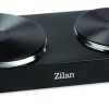Plita electrica Zilan ZLN8273 Negru, putere 2500W, doua ochiuri