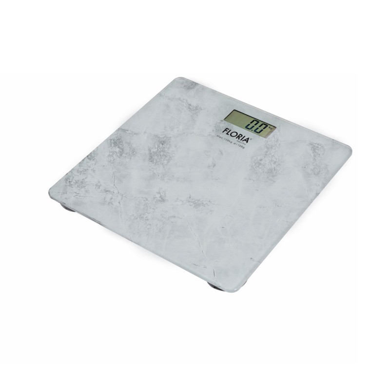 Cantar electric Floria ZLN7681 Gri, inchidere automata, capacitate 150 kg