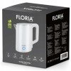 Fierbator electric Floria ZLN4920 Alb, putere 1500W, capacitate 2 litri, protectie la supraincalzire