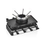 Gratar electric cu fondue Zilan ZLN8856, raclette, putere 1400 W, indicator luminos