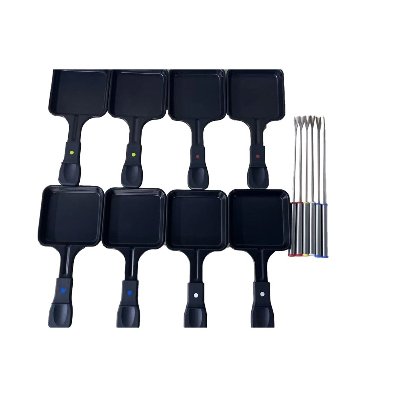 Gratar electric cu fondue Zilan ZLN8856, raclette, putere 1400 W, indicator luminos