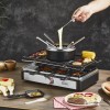 Gratar electric cu fondue Zilan ZLN8856, raclette, putere 1400 W, indicator luminos