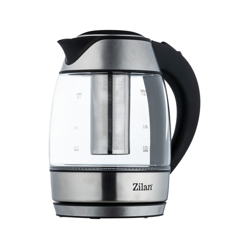 Fierbator de apa Zilan ZLN8948 cu filtru pentru ceai, capacitate 1.8 litrii, putere 2200W