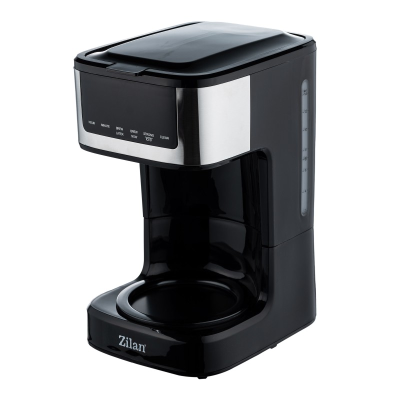 Cafetiera digitala Zilan ZLN9266, functie de preparare la o ora uterioara, auto curatare