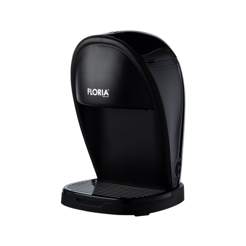 Aparat de facut cafea Floria ZLN9297, filtru de nailon, cupa pentru masurat, 2 cesti incluse, Negru