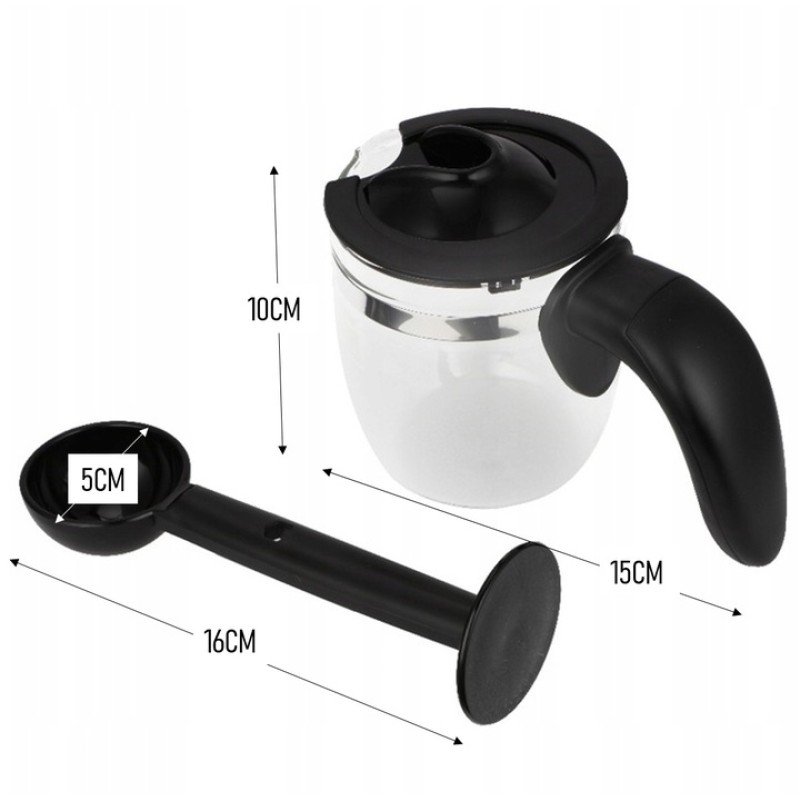 Espressor Floria ZLN9359 Alb, putere 800W, presiune de 3.5 bari, usor de curatat