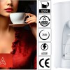 Aparat de facut cafea Floria ZLN9274 Alb, putere 600W, oprire automata, vas de 1.2 litrii