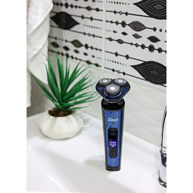 Aparat de ras 4 in 1 Zilan ZLN8726 fara fir, afisare LED, autonomie de 60 de minute