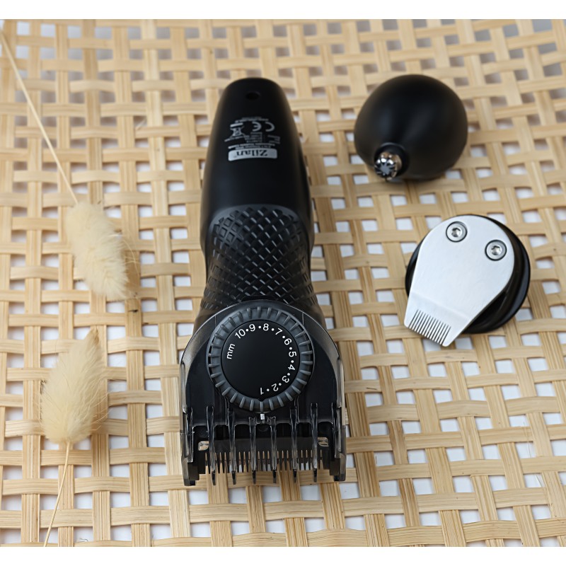 Aparat de tuns 4 in 1 Zilan ZLN8719, capat ajustabil int 1 si 10 mm, capat de nas si doua trimmere