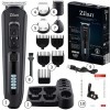 Aparat de tuns 10 in 1 Zilan ZLN8658 cu suport, 5 capete deferite + 5 nivele de tundere