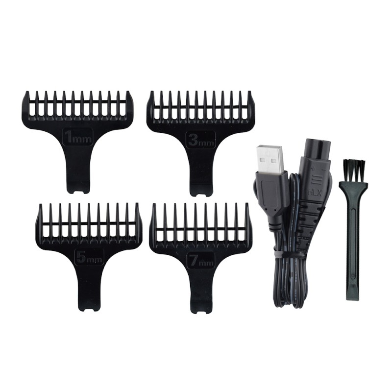 Aparat de tuns 5 in 1 Zilan ZLN8634, 5 dimensiuni de taiere, rezistent la apa IPX7