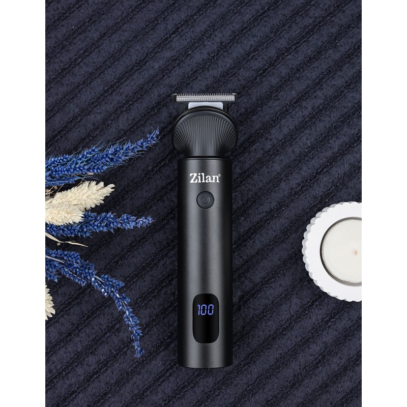 Aparat de tuns ZIlan ZLN8672, autonomie de 140-170 de minute, 6 capete diferite si 7 nivele de tundere