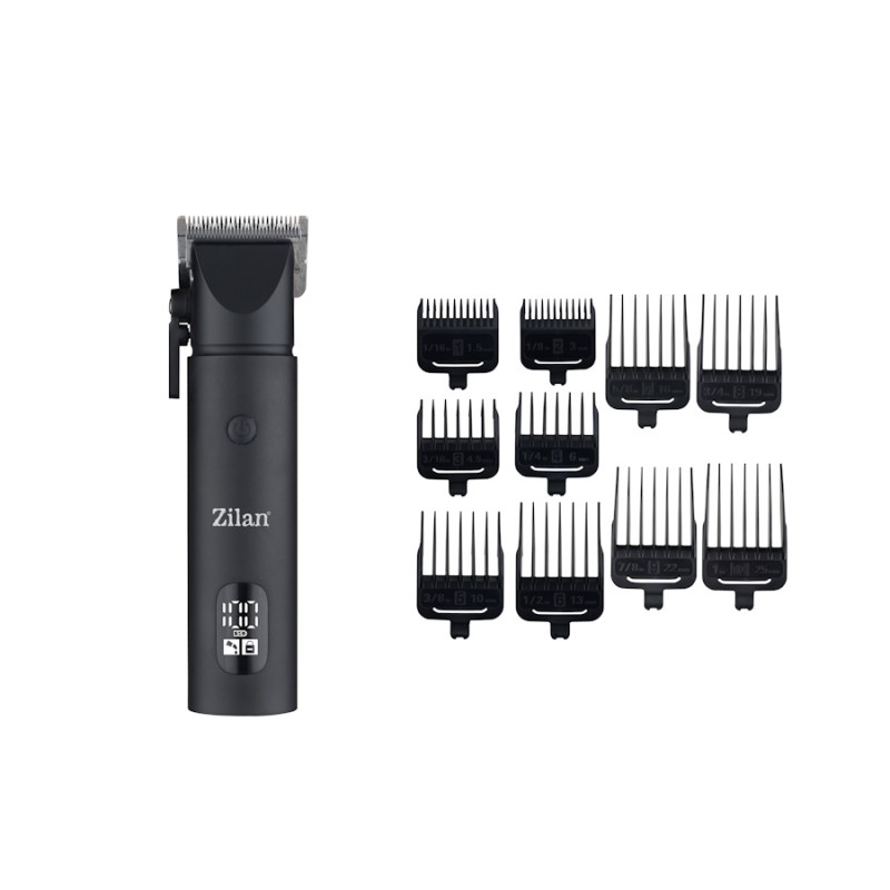 Aparat de tuns profesional Zilan ZLN8696, 11 nivele de taiere, autonomie de 200 minute