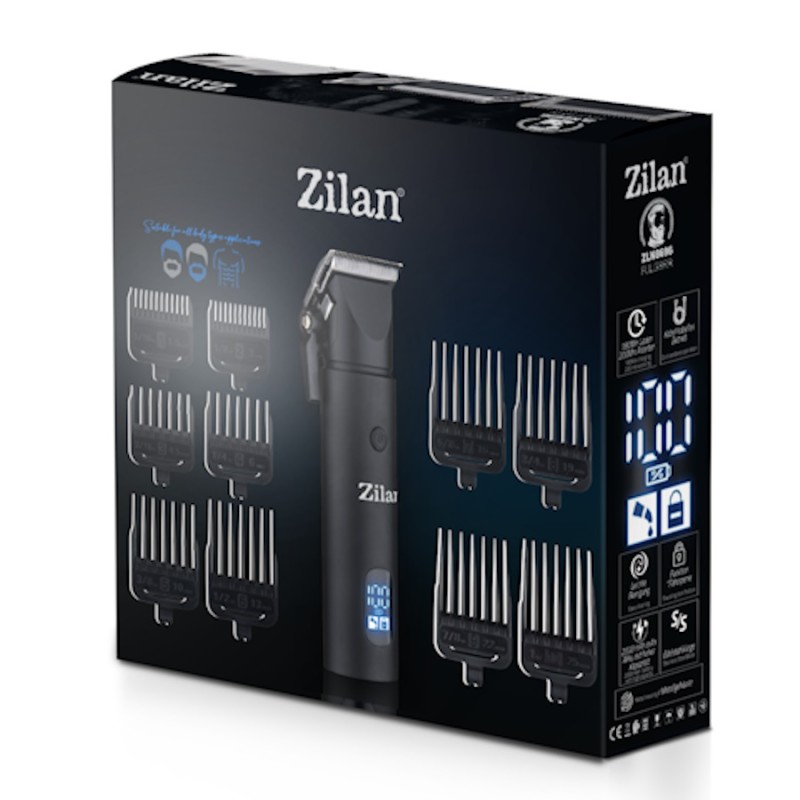 Aparat de tuns profesional Zilan ZLN8696, 11 nivele de taiere, autonomie de 200 minute