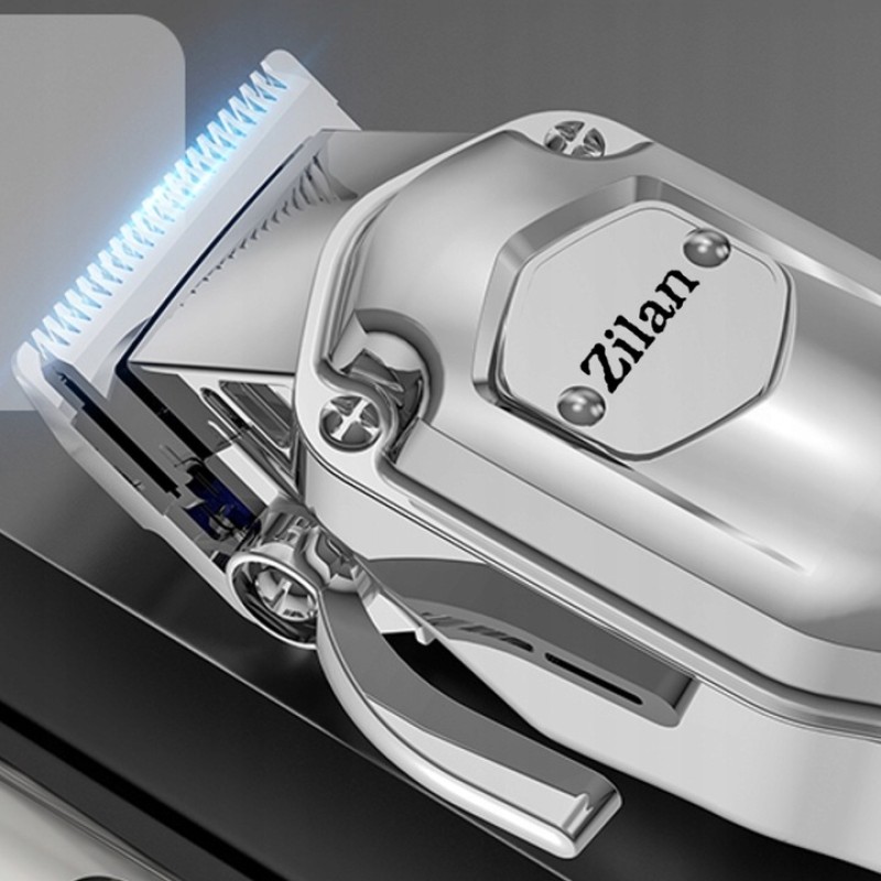 Aparat de tuns 11 in 1 Zilan ZLN8689, lame din otel inoxidabil, rezistenta la apa IPX7
