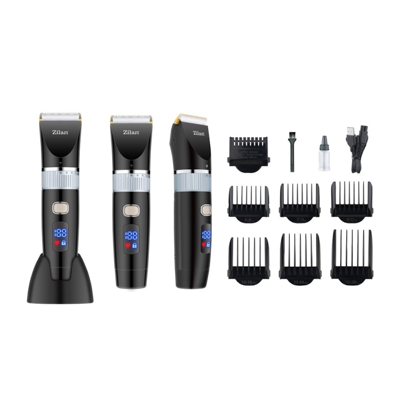 Aparat de tuns Zilan ZLN8931 7 in 1, rezistent la apa, dimensiune de taiare reglabila