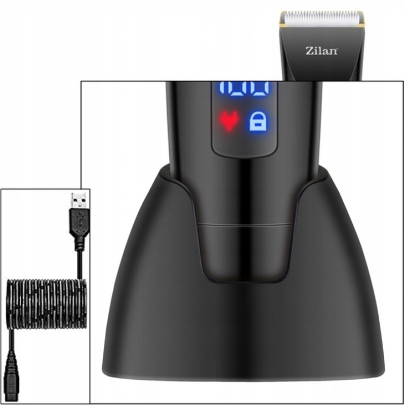 Aparat de tuns Zilan ZLN8931 7 in 1, rezistent la apa, dimensiune de taiare reglabila