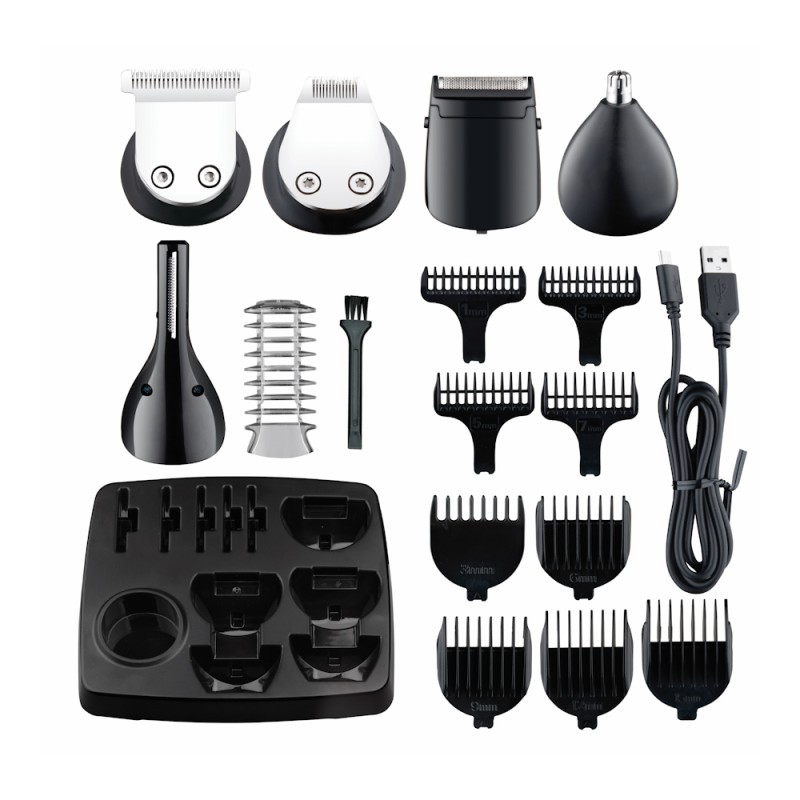 Masina de tuns Zilan ZLN8665 cu 6 capete, 8 nivele de taiere, capete rezistente la spalare