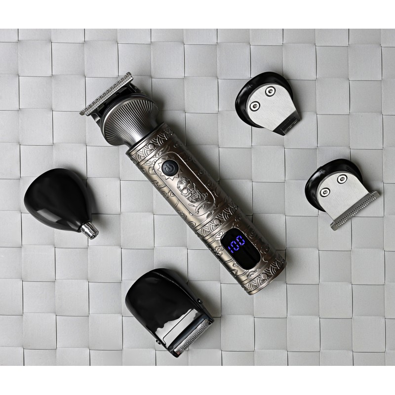 Masina de tuns Zilan ZLN8665 cu 6 capete, 8 nivele de taiere, capete rezistente la spalare