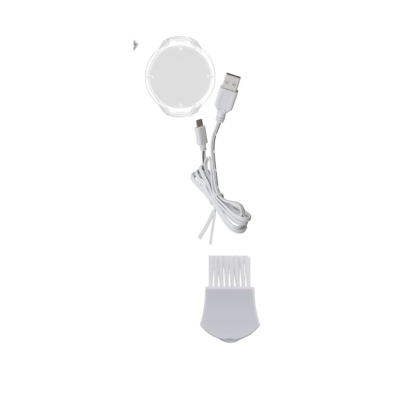 Aparat de epilat Zilan ZLN8740 Alb, 3 capete de epilare, 3 nivele de taiere, perie pentru curatare