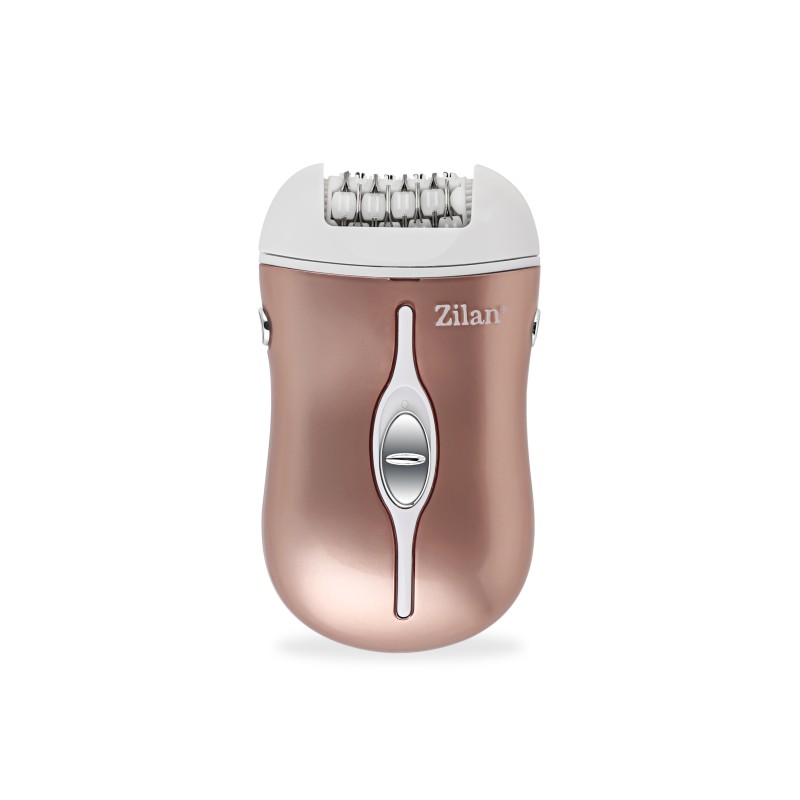 Aparat de epilat Zilan ZLN8788 3 in 1 , 2 capete de epilare, 2 trepte de viteza, perie pentru curatare