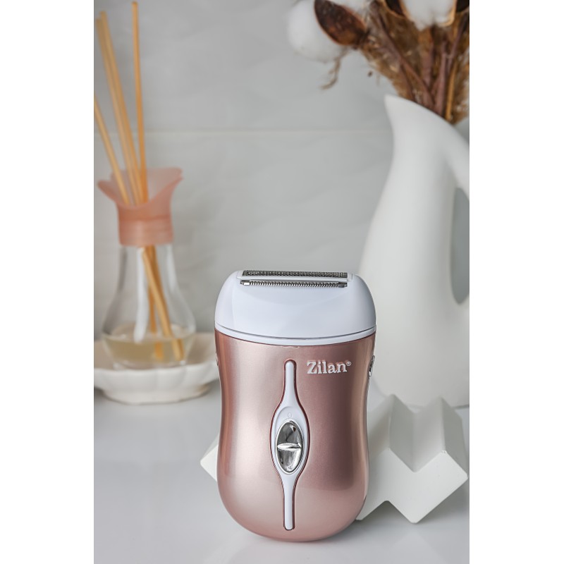 Aparat de epilat Zilan ZLN8788 3 in 1 , 2 capete de epilare, 2 trepte de viteza, perie pentru curatare