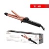 Ondulator de par Zilan ZLN9532 cu clips , Negru/Roz, diametru 25mm, Putere 30W