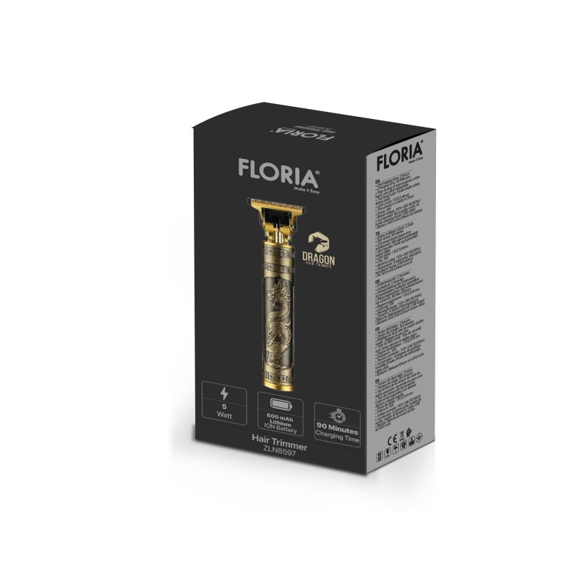 Masina de tuns Floria ZLN8597, aurie, 5W