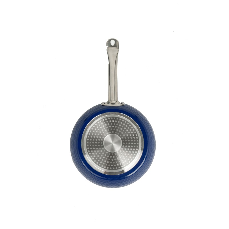 Tigaie Zilan ZLN9624 diamond, cu baza de inductie, ceramica si inox, usor de spalat, 20 cm,0.95L