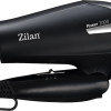 Uscator de par Zilan ZLN9396, 2000W, 2 trepte de viteza, 2 trepte de temperatura, cu aer cald si rece, Negru