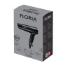Uscator de par Floria ZLN9402, 1600W, 2 trepte de viteza, 3 trepte de temperatura, protectie la supraincalzire, Negru