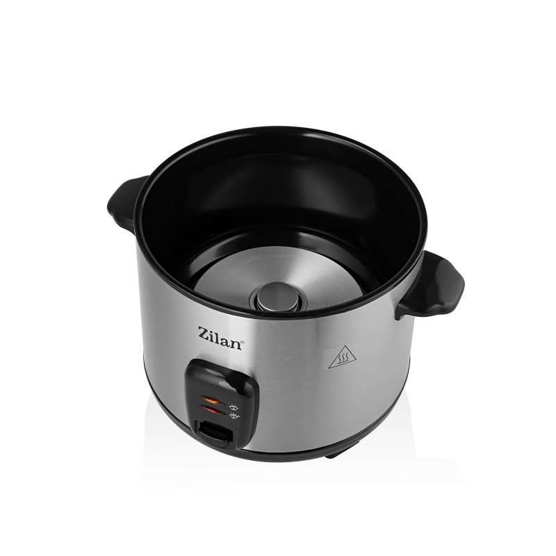 Aparat de gatit Zilan ZLN9570 2 in 1 pentru gatit orez si alimente la abur, capacitate 1.5L, 500W, sistem anti-alunecare