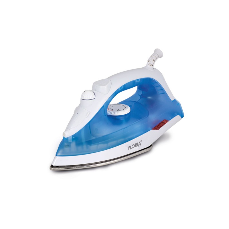 Fier de calcat Floria ZLN9686, 1600W, capacitate 180ml, temperatura reglabila, talpa din inox