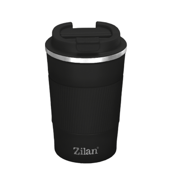 Cana de cafea Zilan ZLN9922 termos, capacitate 510ml, interior din inox, pereti dublii, negru