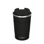 Cana de cafea Zilan ZLN9878 termos, capacitate 380ml, interior din inox, pereti dublii, negru