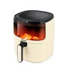 Friteuza Zilan ZLN9984 tip air fryer, 1500W, capacitate 5L, temperatura maxima 200 grade, Crem