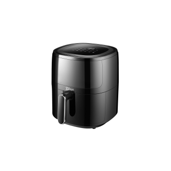 Friteuza Zilan ZLN9983 tip air fryer, 1500W, capacitate 5L, temperatura maxima 200 grade, Negru