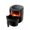 Friteuza Zilan ZLN9983 tip air fryer, 1500W, capacitate 5L, temperatura maxima 200 grade, Negru