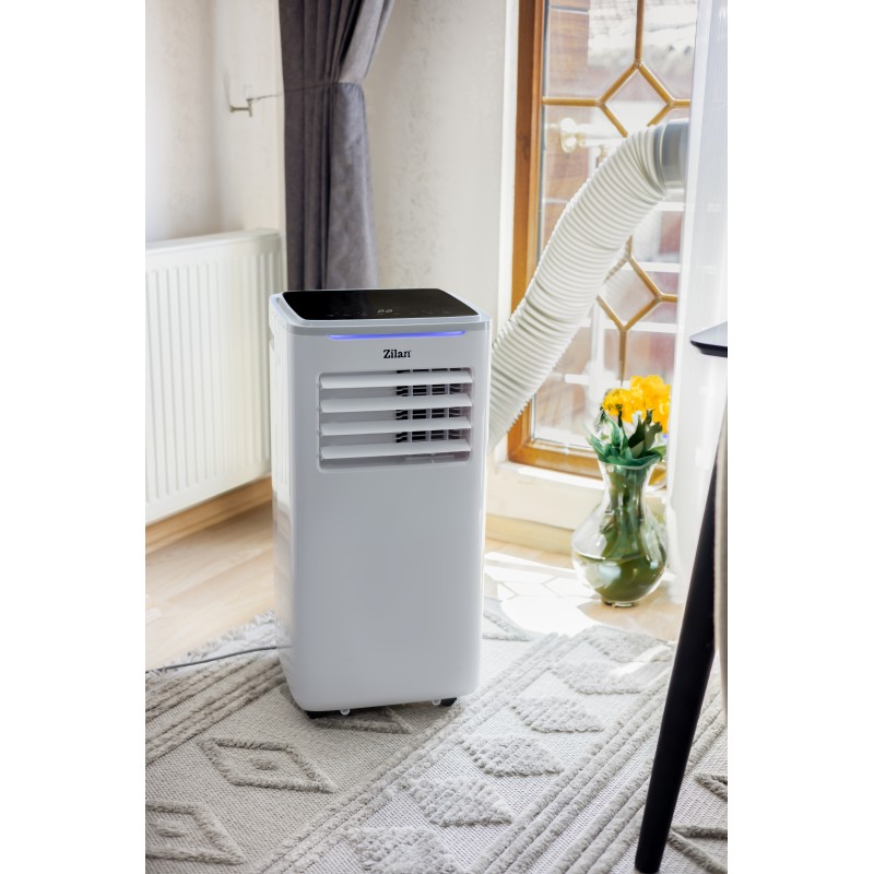 Aer conditionat mobil Zilan ZLN1047 3 in 1, 9000Btu/h, Timer, Display LED, temperatura 7-35 grade C
