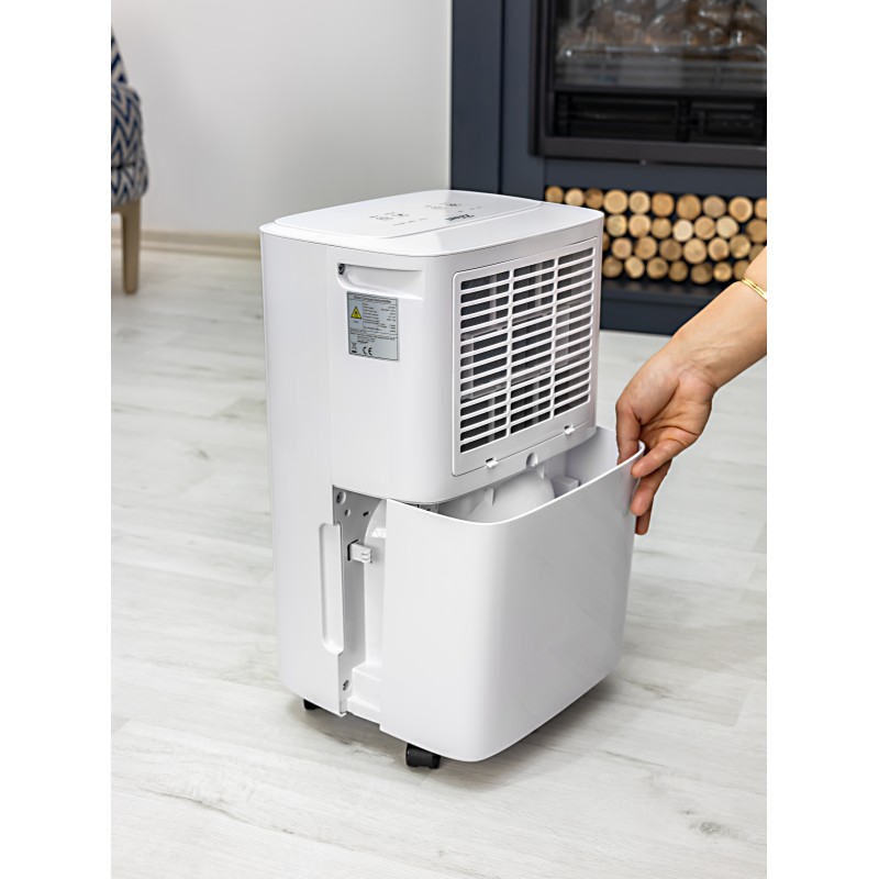 Dezumidificator aer Zilan ZLN1061, Timer, capacitate 10L la 24 de ore, Humidistat reglabil