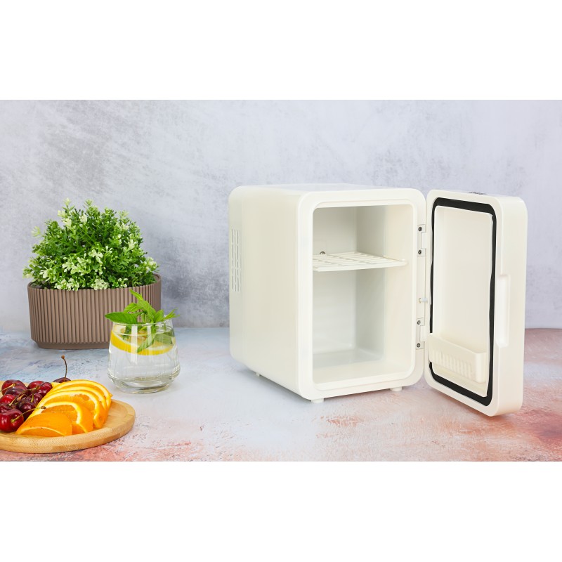 Mini Frigider Zilan ZLN1160 pentru Make Up, capacitate 4L, 36W, Oglinda cu LED, Functie de incalzire si racire