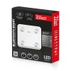 Cantar corporal Zilan ZLN9006 din sticla securizata, capacitate 3-180kg, Aplicatie OKOK, Display LED