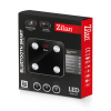 Cantar corporal Zilan ZLN9007 din sticla securizata, capacitate 3-180kg, Aplicatie OKOK, Display LED